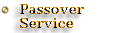 The Passover Service