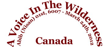 A Voice In The Wilderness - Canada